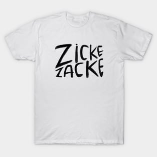 German, Zicke Zacke T-Shirt